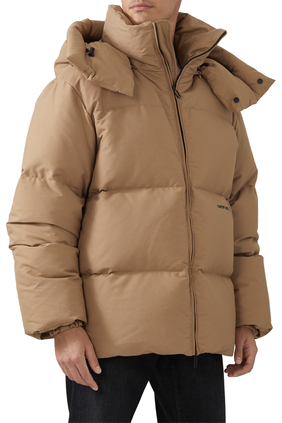 Race Canvas Down Padded Jacket